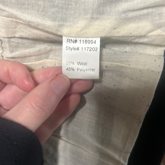 Piko 1988 black wool peacoat - Picture 7 of 7